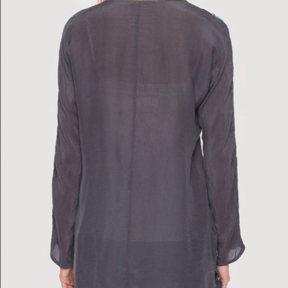 Johnny Was Julie Sunrise Embroidered Blouse Size XS - Picture 3 of 11